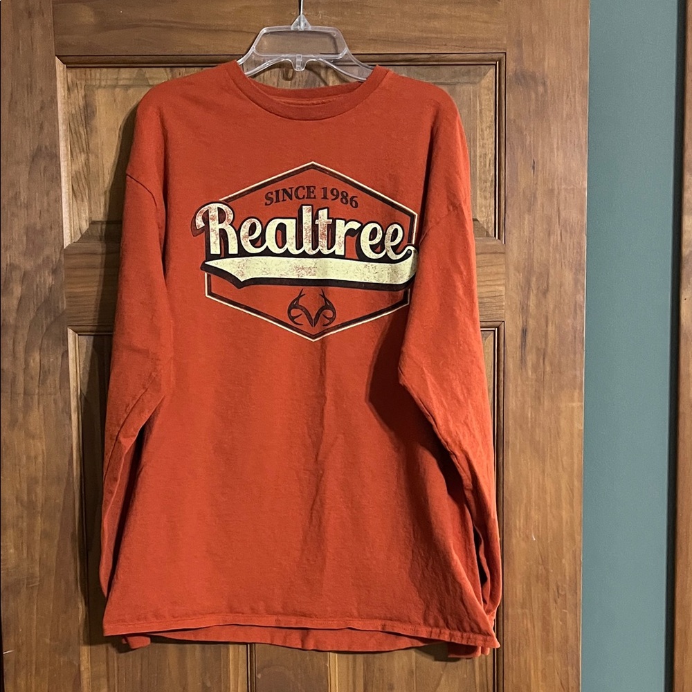 Realtree Orange Graphic Long Sleeve Shirt